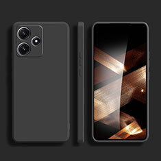 Ultra-thin Silicone Gel Soft Case 360 Degrees Cover for Xiaomi Redmi 12 5G Black