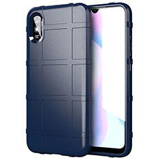 Ultra-thin Silicone Gel Soft Case 360 Degrees Cover for Xiaomi Redmi 9i Blue
