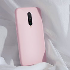 Ultra-thin Silicone Gel Soft Case 360 Degrees Cover for Xiaomi Redmi K30 5G Pink