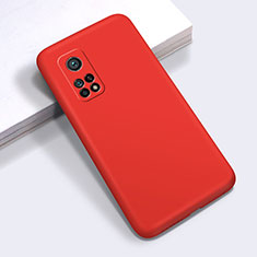 Ultra-thin Silicone Gel Soft Case 360 Degrees Cover for Xiaomi Redmi K30S 5G Red