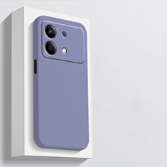 Ultra-thin Silicone Gel Soft Case 360 Degrees Cover for Xiaomi Redmi Note 13R Pro 5G Lavender Gray