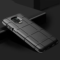 Ultra-thin Silicone Gel Soft Case 360 Degrees Cover for Xiaomi Redmi Note 9 Pro Max Black