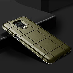 Ultra-thin Silicone Gel Soft Case 360 Degrees Cover for Xiaomi Redmi Note 9 Pro Max Green