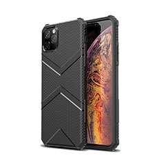 Ultra-thin Silicone Gel Soft Case 360 Degrees Cover G01 for Apple iPhone 11 Pro Max Black