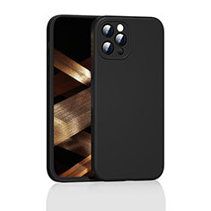 Ultra-thin Silicone Gel Soft Case 360 Degrees Cover G01 for Apple iPhone 14 Pro Black
