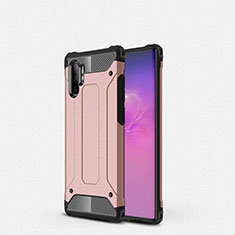 Ultra-thin Silicone Gel Soft Case 360 Degrees Cover G01 for Samsung Galaxy Note 10 Plus Rose Gold