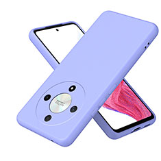 Ultra-thin Silicone Gel Soft Case 360 Degrees Cover H01P for Huawei Honor Magic6 Lite 5G Purple