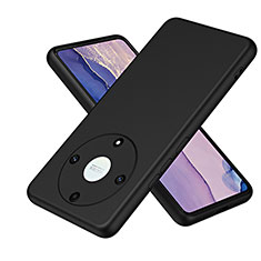 Ultra-thin Silicone Gel Soft Case 360 Degrees Cover H01P for Huawei Honor X9a 5G Black