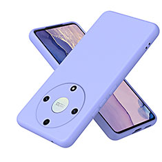 Ultra-thin Silicone Gel Soft Case 360 Degrees Cover H01P for Huawei Honor X9a 5G Purple
