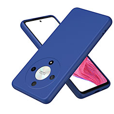 Ultra-thin Silicone Gel Soft Case 360 Degrees Cover H01P for Huawei Honor X9b 5G Blue