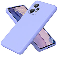 Ultra-thin Silicone Gel Soft Case 360 Degrees Cover H01P for Realme 9 Pro+ Plus 5G Purple