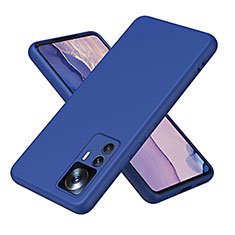 Ultra-thin Silicone Gel Soft Case 360 Degrees Cover H01P for Xiaomi Mi 12T Pro 5G Blue