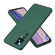 Ultra-thin Silicone Gel Soft Case 360 Degrees Cover H01P for Xiaomi Mi 12T Pro 5G Green