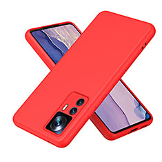 Ultra-thin Silicone Gel Soft Case 360 Degrees Cover H01P for Xiaomi Mi 12T Pro 5G Red