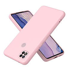 Ultra-thin Silicone Gel Soft Case 360 Degrees Cover H01P for Xiaomi POCO C3 Rose Gold
