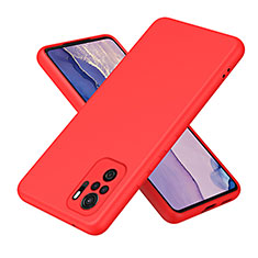 Ultra-thin Silicone Gel Soft Case 360 Degrees Cover H01P for Xiaomi Poco M5S Red