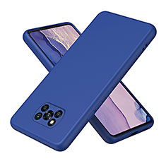 Ultra-thin Silicone Gel Soft Case 360 Degrees Cover H01P for Xiaomi Poco X3 NFC Blue