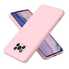 Ultra-thin Silicone Gel Soft Case 360 Degrees Cover H01P for Xiaomi Poco X3 Pro Rose Gold