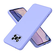Ultra-thin Silicone Gel Soft Case 360 Degrees Cover H01P for Xiaomi Poco X3 Purple