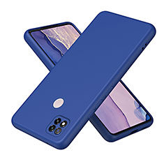Ultra-thin Silicone Gel Soft Case 360 Degrees Cover H01P for Xiaomi Redmi 9 India Blue