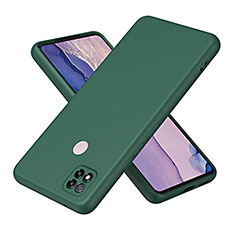 Ultra-thin Silicone Gel Soft Case 360 Degrees Cover H01P for Xiaomi Redmi 9 India Green