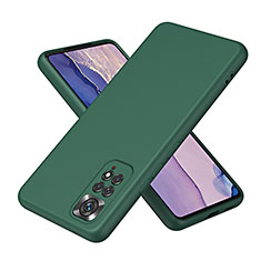 Ultra-thin Silicone Gel Soft Case 360 Degrees Cover H01P for Xiaomi Redmi Note 11 Pro 5G Green