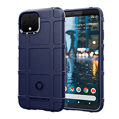 Ultra-thin Silicone Gel Soft Case 360 Degrees Cover J01S for Google Pixel 4 Blue