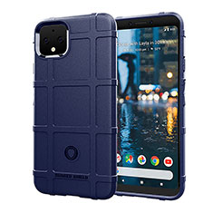 Ultra-thin Silicone Gel Soft Case 360 Degrees Cover J01S for Google Pixel 4 XL Blue