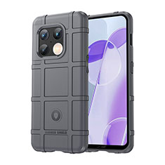 Ultra-thin Silicone Gel Soft Case 360 Degrees Cover J01S for OnePlus 10 Pro 5G Gray