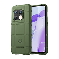 Ultra-thin Silicone Gel Soft Case 360 Degrees Cover J01S for OnePlus 10 Pro 5G Green