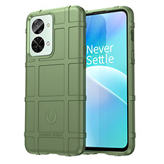 Ultra-thin Silicone Gel Soft Case 360 Degrees Cover J01S for OnePlus Nord 2T 5G Green