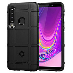 Ultra-thin Silicone Gel Soft Case 360 Degrees Cover J01S for Samsung Galaxy A9 (2018) A920 Black
