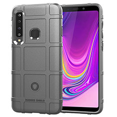 Ultra-thin Silicone Gel Soft Case 360 Degrees Cover J01S for Samsung Galaxy A9 (2018) A920 Gray