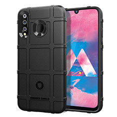 Ultra-thin Silicone Gel Soft Case 360 Degrees Cover J01S for Samsung Galaxy M30 Black