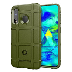 Ultra-thin Silicone Gel Soft Case 360 Degrees Cover J01S for Samsung Galaxy M40 Green