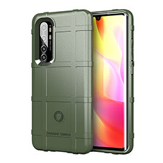 Ultra-thin Silicone Gel Soft Case 360 Degrees Cover J01S for Xiaomi Mi Note 10 Lite Green