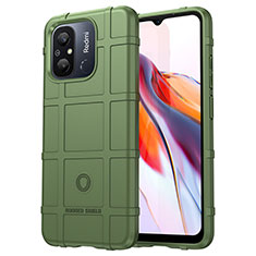Ultra-thin Silicone Gel Soft Case 360 Degrees Cover J01S for Xiaomi Poco C55 Green