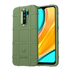 Ultra-thin Silicone Gel Soft Case 360 Degrees Cover J01S for Xiaomi Redmi 9 Green