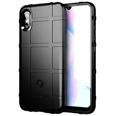 Ultra-thin Silicone Gel Soft Case 360 Degrees Cover J01S for Xiaomi Redmi 9i Black