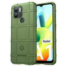 Ultra-thin Silicone Gel Soft Case 360 Degrees Cover J01S for Xiaomi Redmi A1 Plus Green