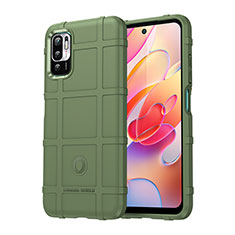 Ultra-thin Silicone Gel Soft Case 360 Degrees Cover J01S for Xiaomi Redmi Note 11 SE 5G Green