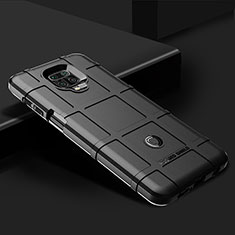 Ultra-thin Silicone Gel Soft Case 360 Degrees Cover J01S for Xiaomi Redmi Note 9 Pro Black