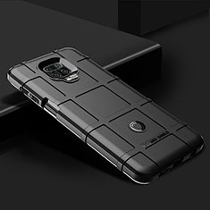 Ultra-thin Silicone Gel Soft Case 360 Degrees Cover J01S for Xiaomi Redmi Note 9 Pro Max Black