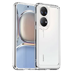 Ultra-thin Silicone Gel Soft Case 360 Degrees Cover J02S for Huawei P50 Pro Clear