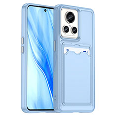 Ultra-thin Silicone Gel Soft Case 360 Degrees Cover J02S for Realme GT2 Master Explorer Blue