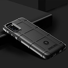 Ultra-thin Silicone Gel Soft Case 360 Degrees Cover J02S for Samsung Galaxy A41 Black