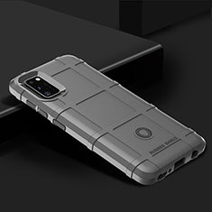 Ultra-thin Silicone Gel Soft Case 360 Degrees Cover J02S for Samsung Galaxy A41 Gray
