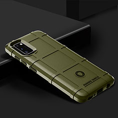 Ultra-thin Silicone Gel Soft Case 360 Degrees Cover J02S for Samsung Galaxy A41 Green