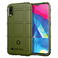 Ultra-thin Silicone Gel Soft Case 360 Degrees Cover J02S for Samsung Galaxy M10 Green