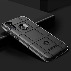 Ultra-thin Silicone Gel Soft Case 360 Degrees Cover J02S for Samsung Galaxy M11 Black